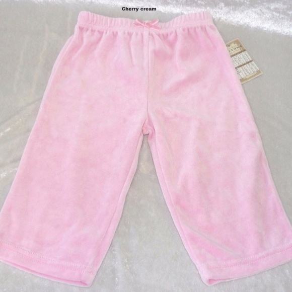 Girls Fleece Pants Arizona size 12M 18M 4T NEW - Picture 4 of 4